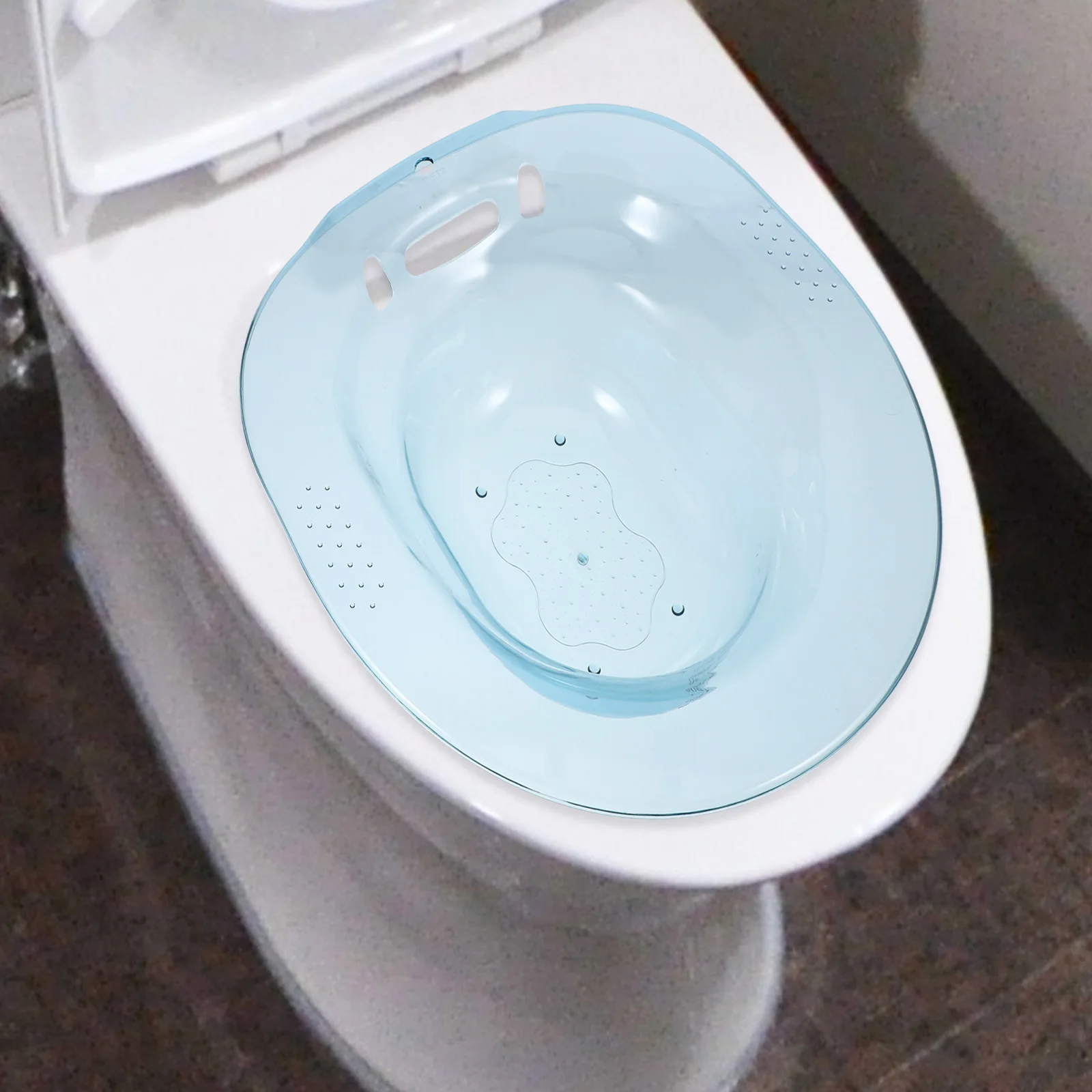 

Toilet Bowl Bath Basin for Adults Sitz Tub Postpartum Soak Baths Bidet