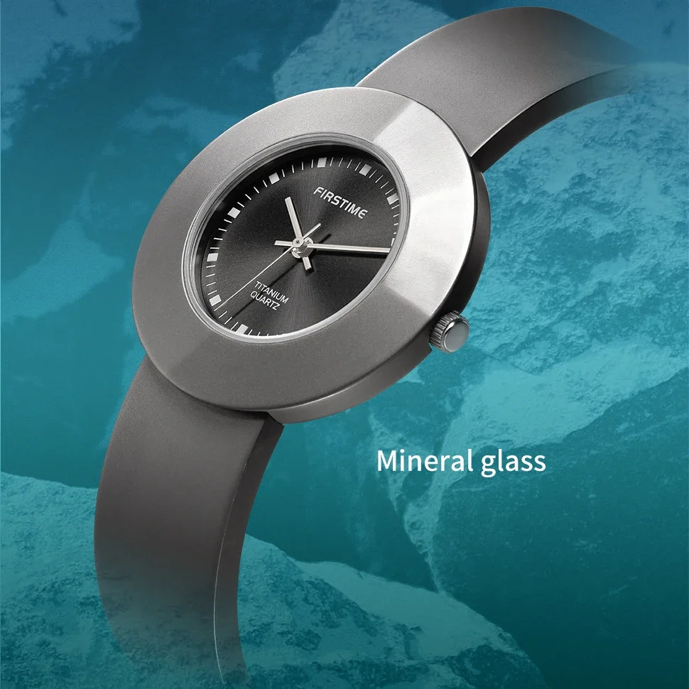 Quartz Women\'s Titanium Watch Ultra-Light Ladies Wristwatch Japan Miyota 2025 Movement 3ATM Waterproof High Accuracy Watches