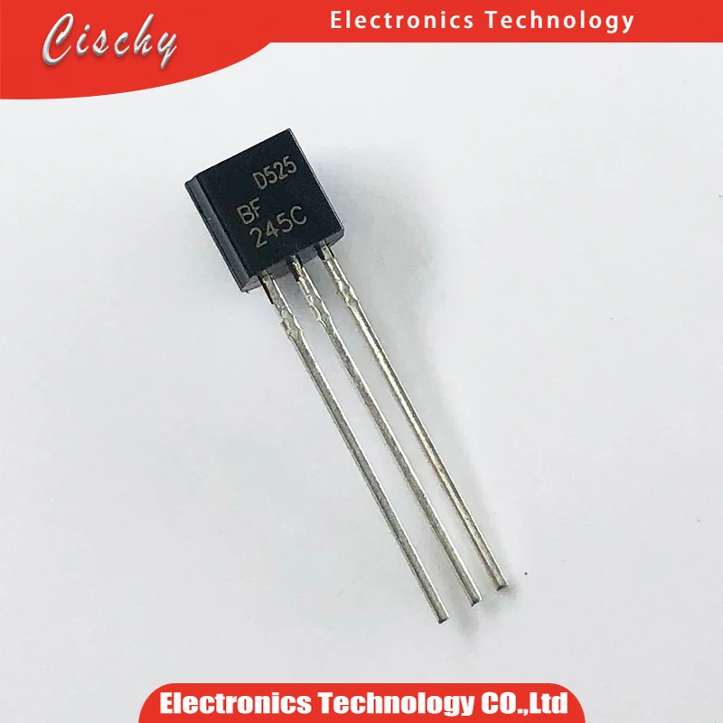 10 قطعة/الوحدة BF245C BF245 TO-92 في المخزون