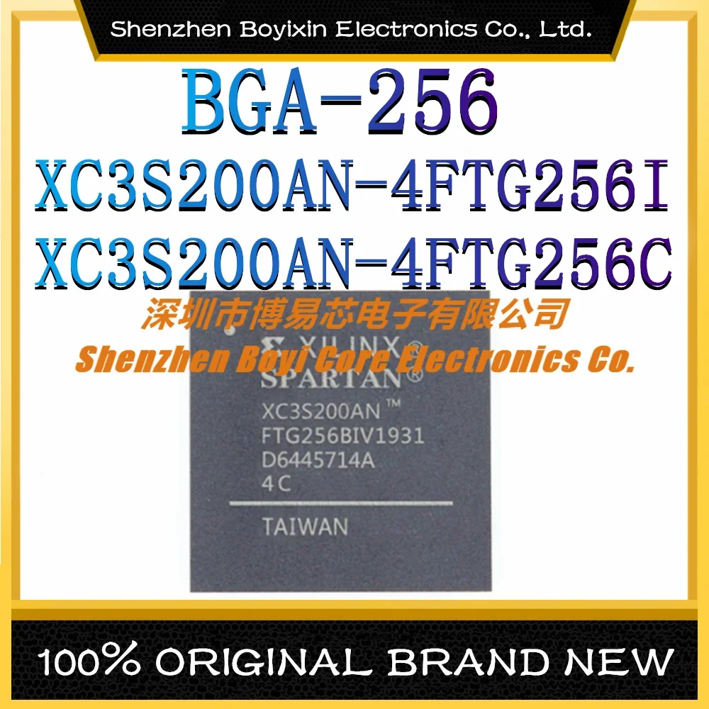 

XC3S200AN-4FTG256I XC3S200AN-4FTG256C Package: BGA-256