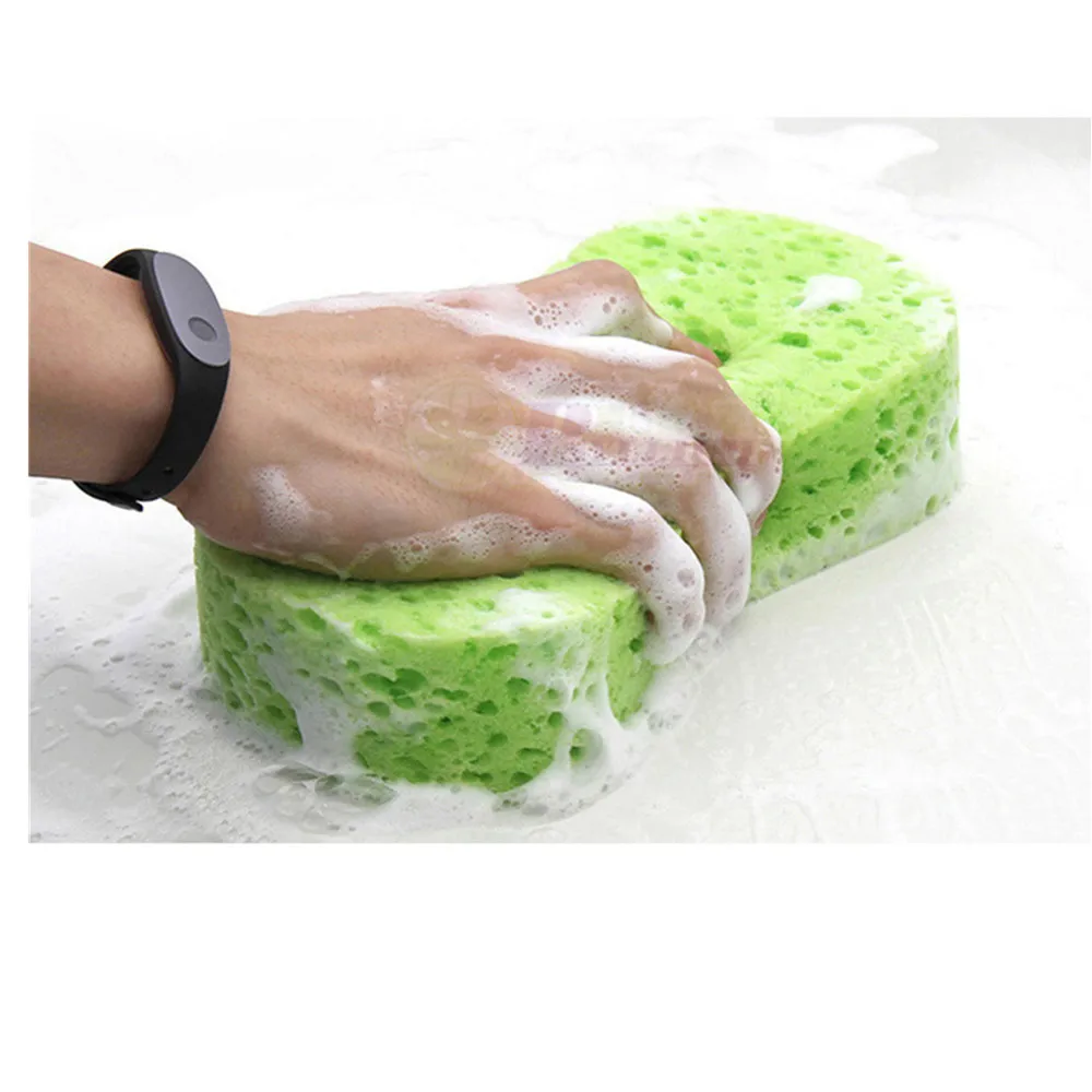 1/2Pcs Car Wash Sponge Block Car Motorcycle Cleaning Supplies Large Size Sponge Brush Dusting Random Color Car Cleaning Tools