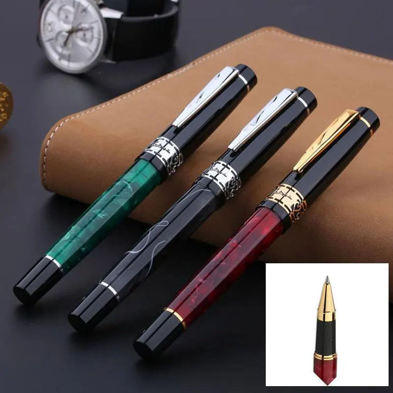 picasso-915-pimio-high-end-marble-celluloid-barrel-refillable-roller-ball-pen-professional-office-stationery-writing-tool-new