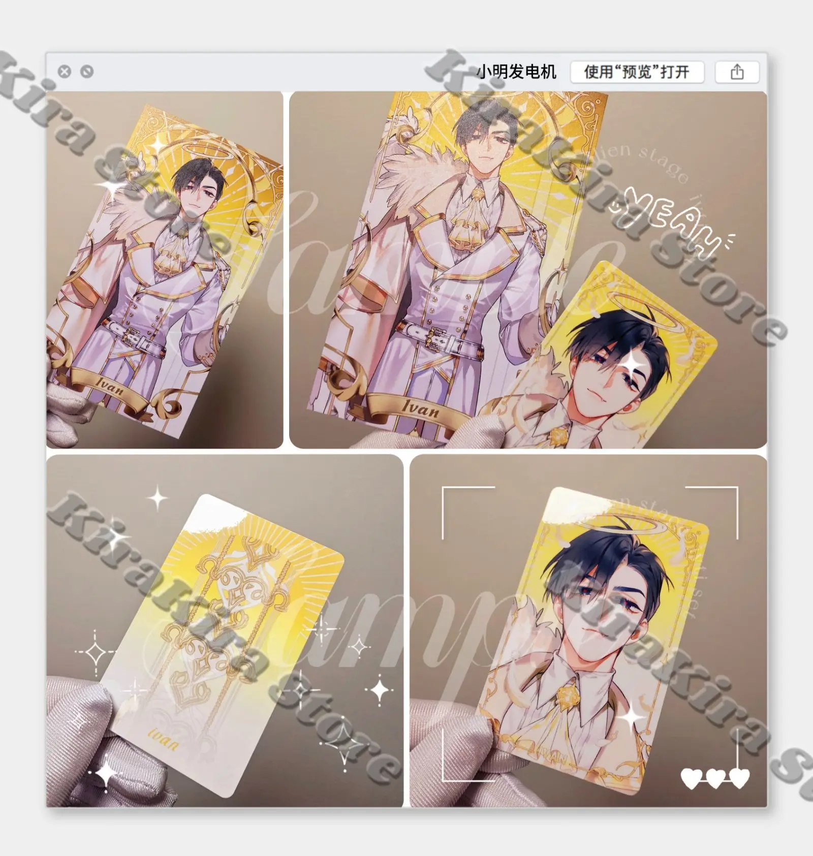 Till Alien Stage Anime Badge Postcard Ivan Acrylic Standing Plate