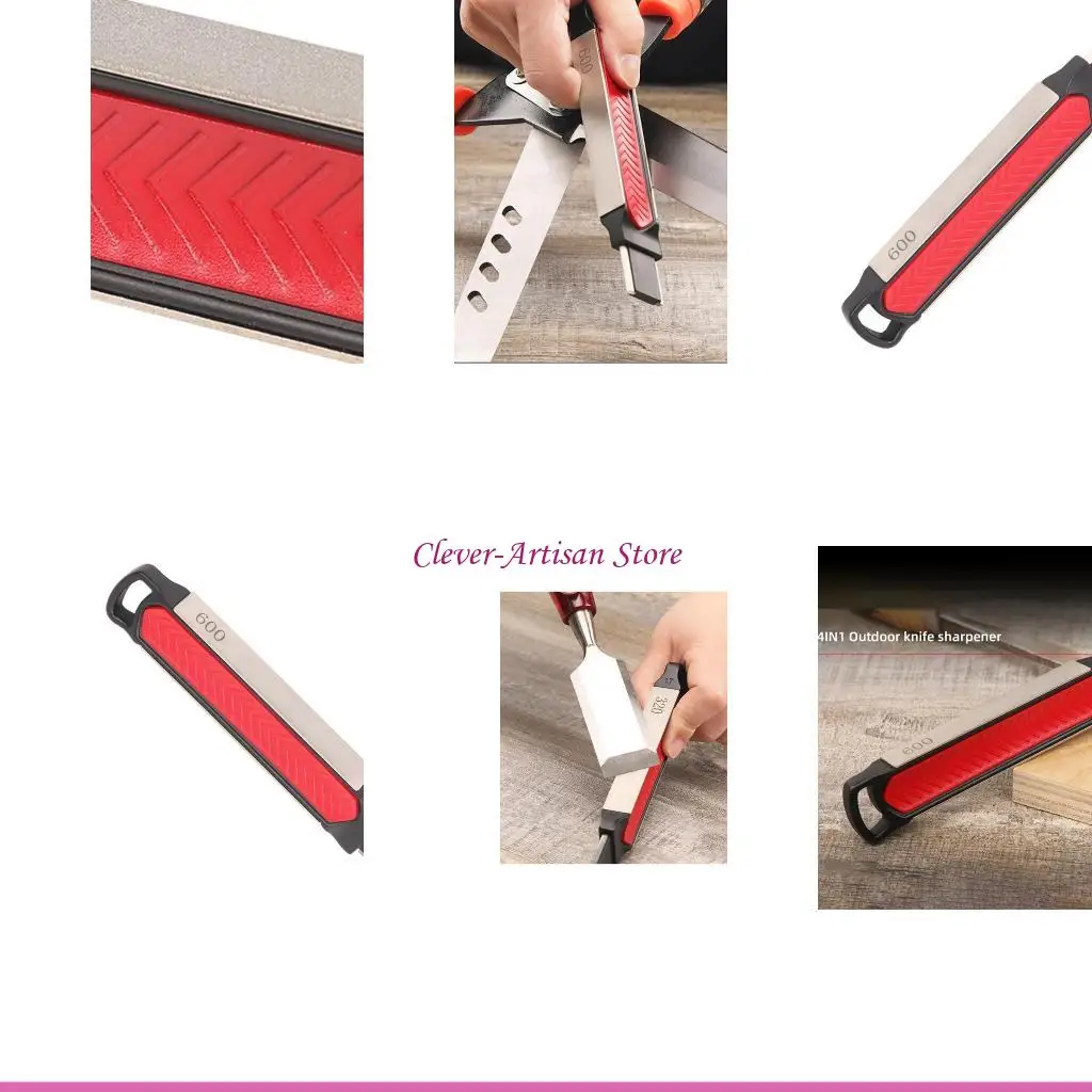 

E06B Knife Sharpener Portable Knife Sharpener Multifunctional Pocket Knife Sharpener