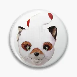 Ash Fantastic Mr Fox  Soft Button Pin Cute Jewelry Creative Decor Women Gift Clothes Hat Funny Badge Cartoon Fashion Brooch