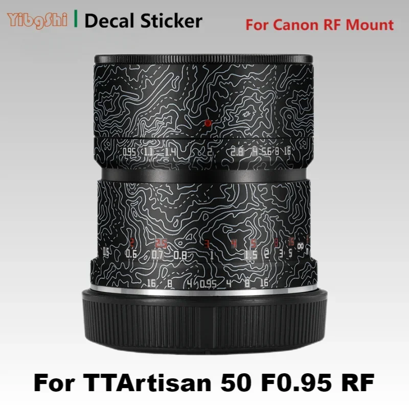 

Decal Skin For TTArtisan 50 F0.95 RF Lens Decal Skins 50mm 0.95 Lens Wrap Cover TTArtisan AF50 F0.95 Lens Sticker Protector