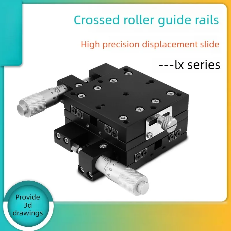 XY Axis Displacement Stage LY30/40/50/60/80/90/100LC-R Manual Precision Sliding Table Optical Fine Tuning