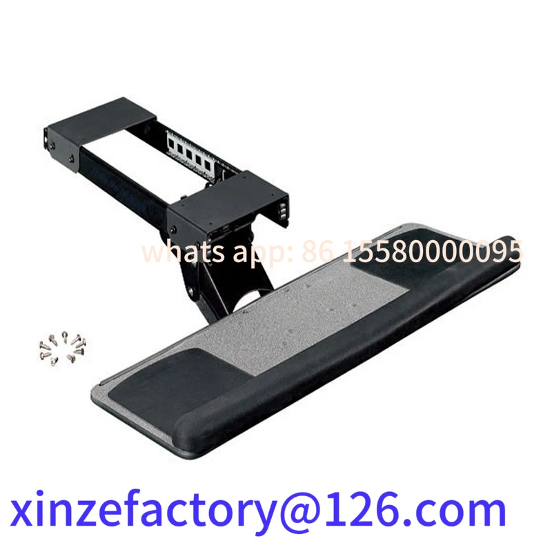 حامل لوحة مفاتيح مريح قابل للتخصيص مقاس XL مع وسادتين ماوسين للوحة مفاتيح مكتب الكمبيوتر