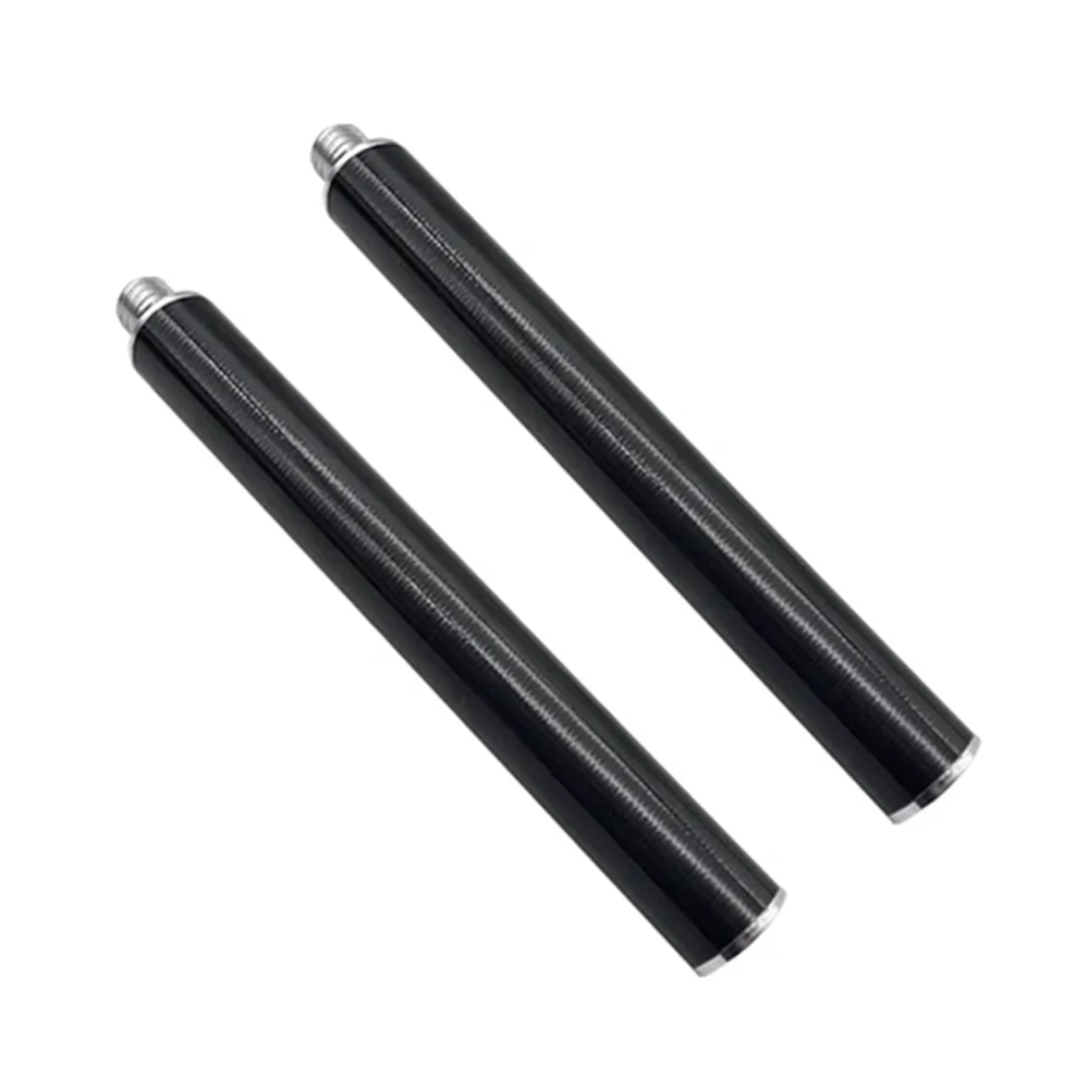 Imagem -02 - Carbon Fiber Pole For Surveying Antena Estender Seção Haste de Extensão Gps Rosca 8x11 25 mm de Diâmetro 30cm Pcs