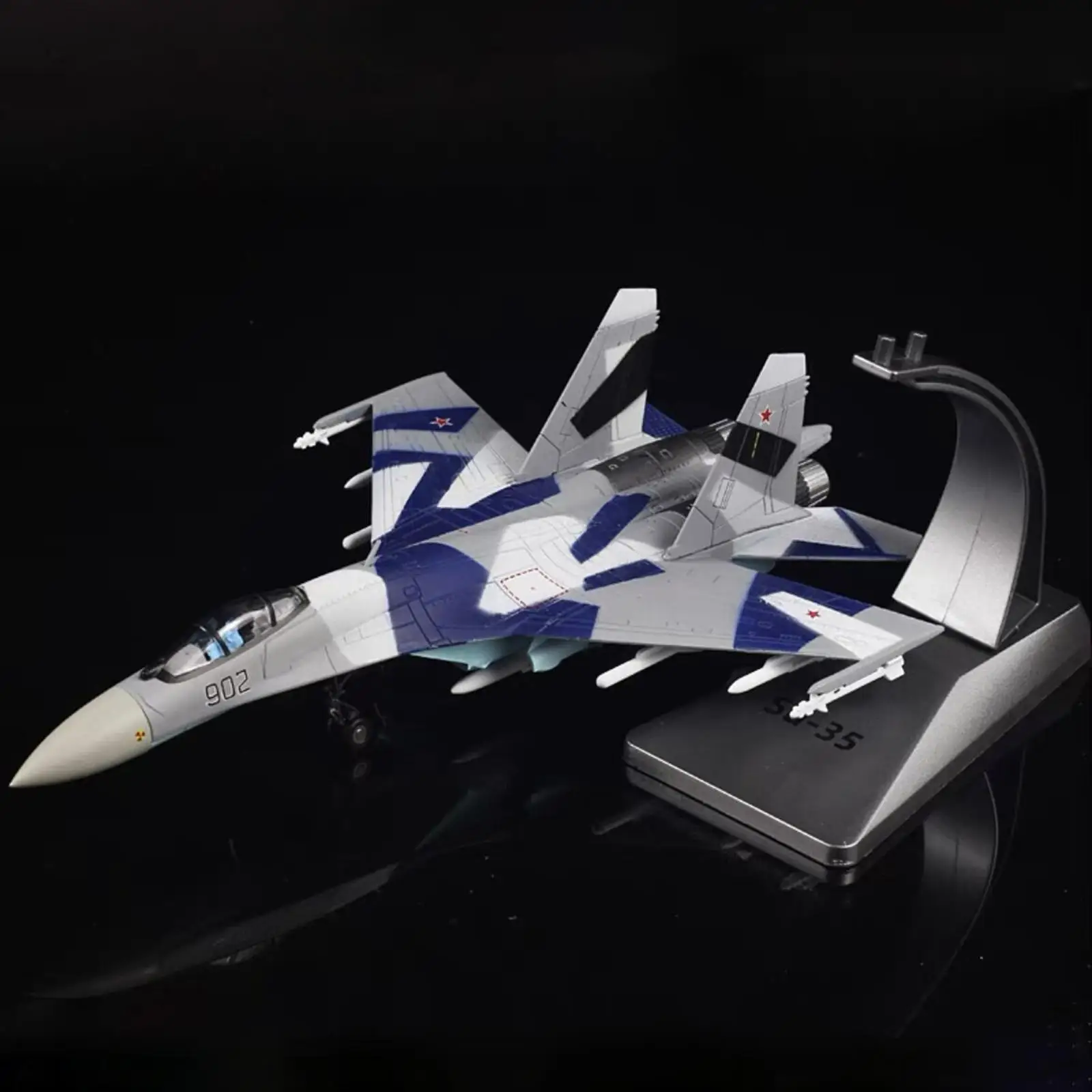 1:100 Scale Attack Plane Model Gift Tabletop Decor Airplane Model Alloy Aircraft Model for Shelf Living Room Bar Office Displays