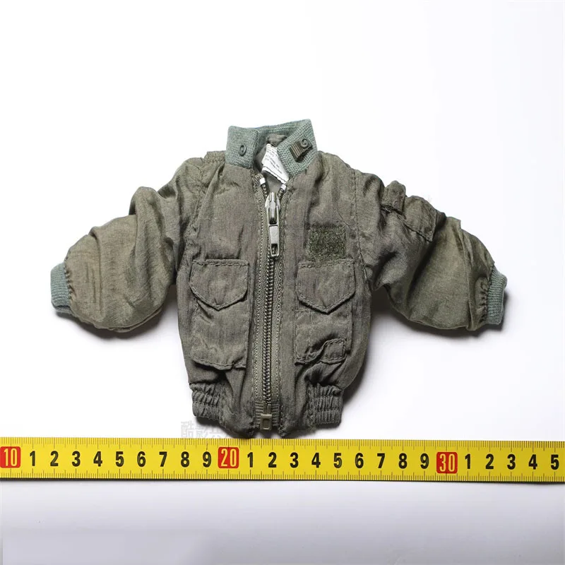 1/6 Male Soldier Clothing Accessories Air Force Green Jacket Overcoat High Quality Model Fit 12'' Action Figure Body In Stock