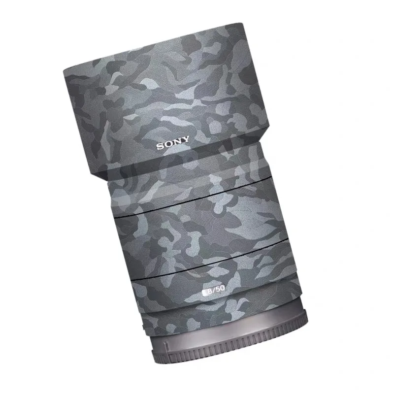 Защитная наклейка против царапин для Sony E50 F1.8 OSS 50 мм 1,8, покрытие для объектива, наклейка, пленка SEL50F18