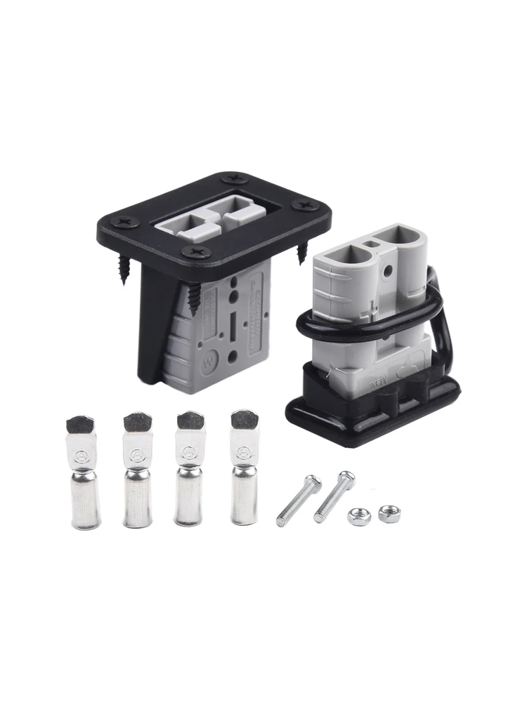 50A 배터리 케이블 커넥터 및 구리 은도금 단자가 있는 신뢰할 수 있는 연결 및 높은 전도성