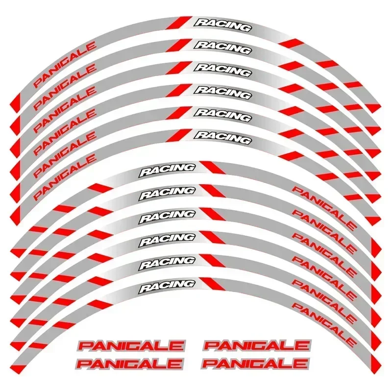 For DUCATI PANIGALE 1199 S 899 1299 S R 959 Motorcycle Motor Parts Contour Wheel Decoration Decal Sticker - 4