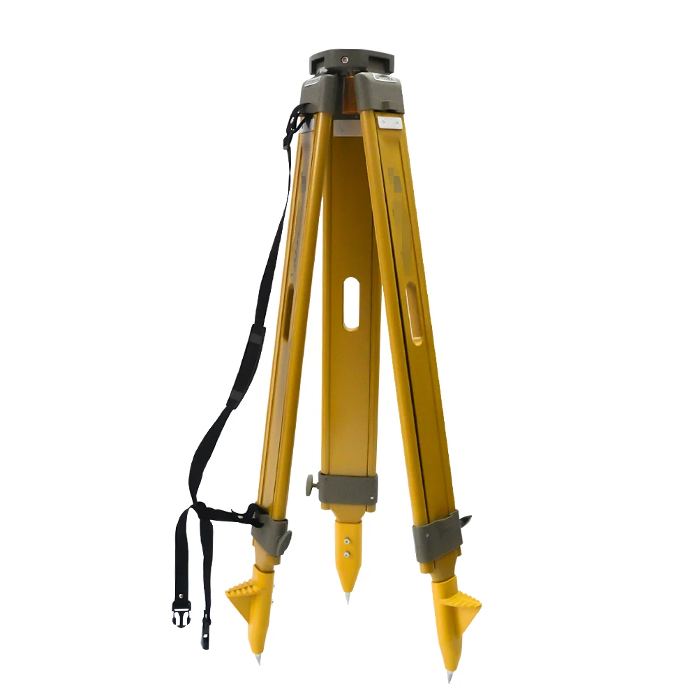 

Top Con Heavy Duty Wooden Tripod Stand Dual For Total Station, Auto Level And Electronic Theodolite