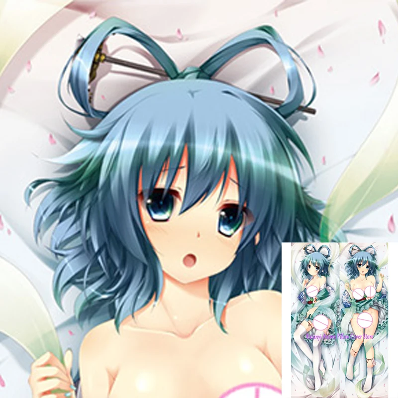 

Dakimakura Anime Young Girl Tits Double-sided Pillow Cover Print Life-size body pillows cover Adult