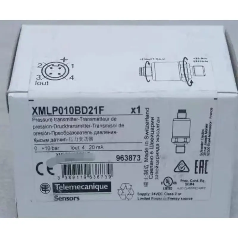 

New XMLP010BD21F electronic pressure transmitter quick delivery