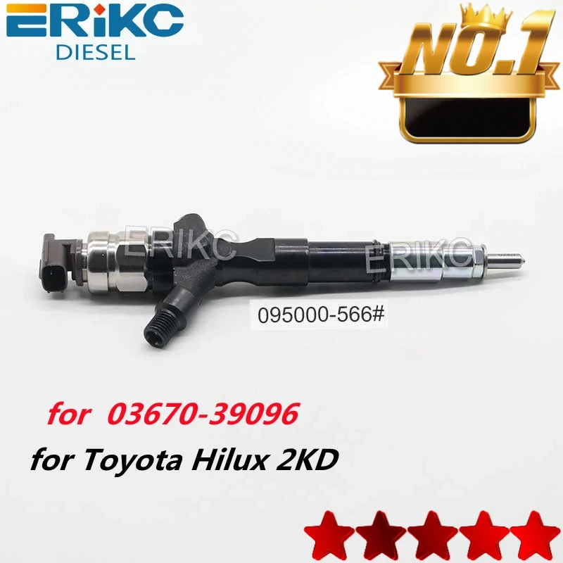 ERIKC 23670-30050 23670-39095 Common Rail Diesel Injector 095000-5880 095000-5881 095000-5660 SPRAYER NOZZLE 23670-39096