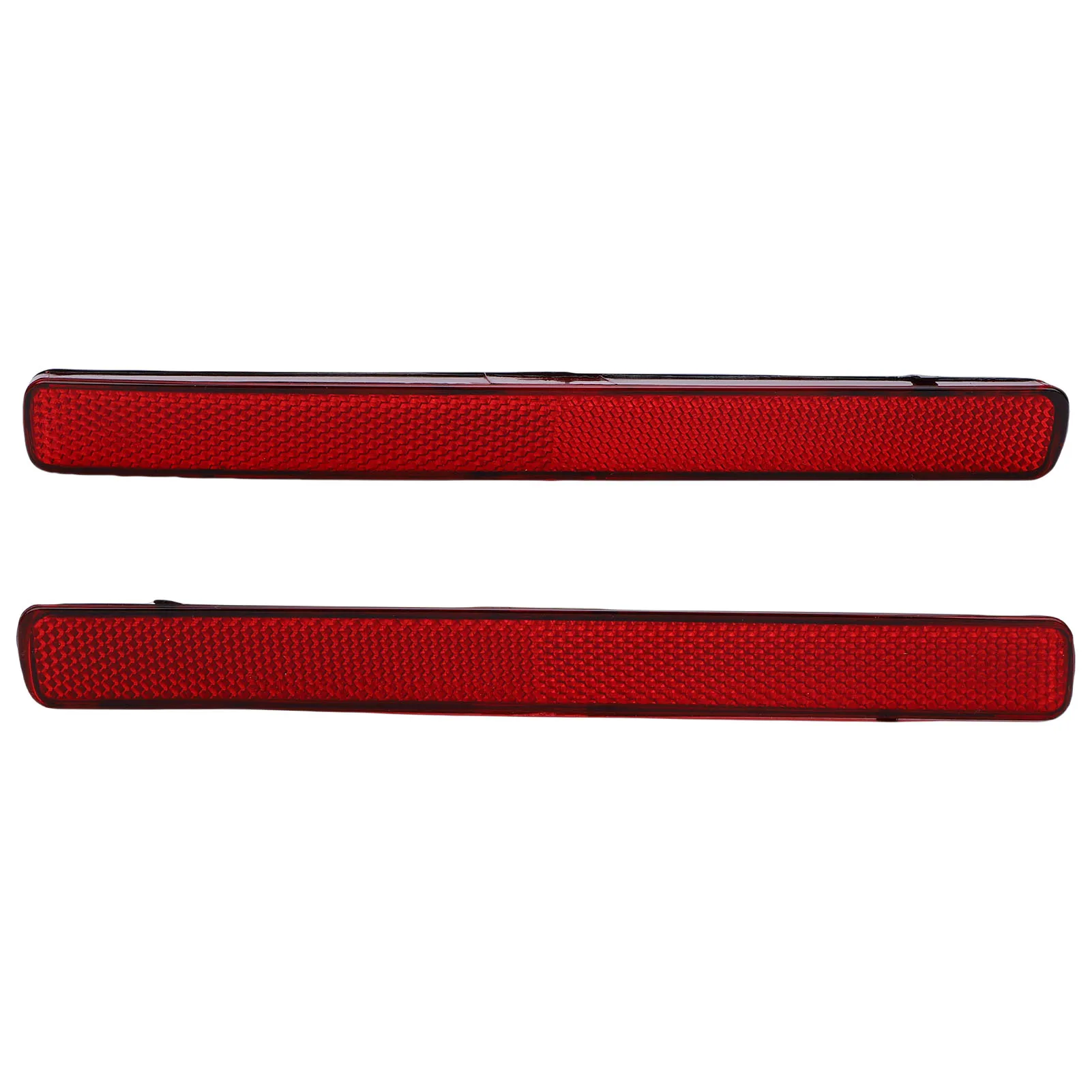 

Suitable For Multiple Car Models Rear Bumper Red Reflector Lens Tail Marker Lamp Replacement Trim
