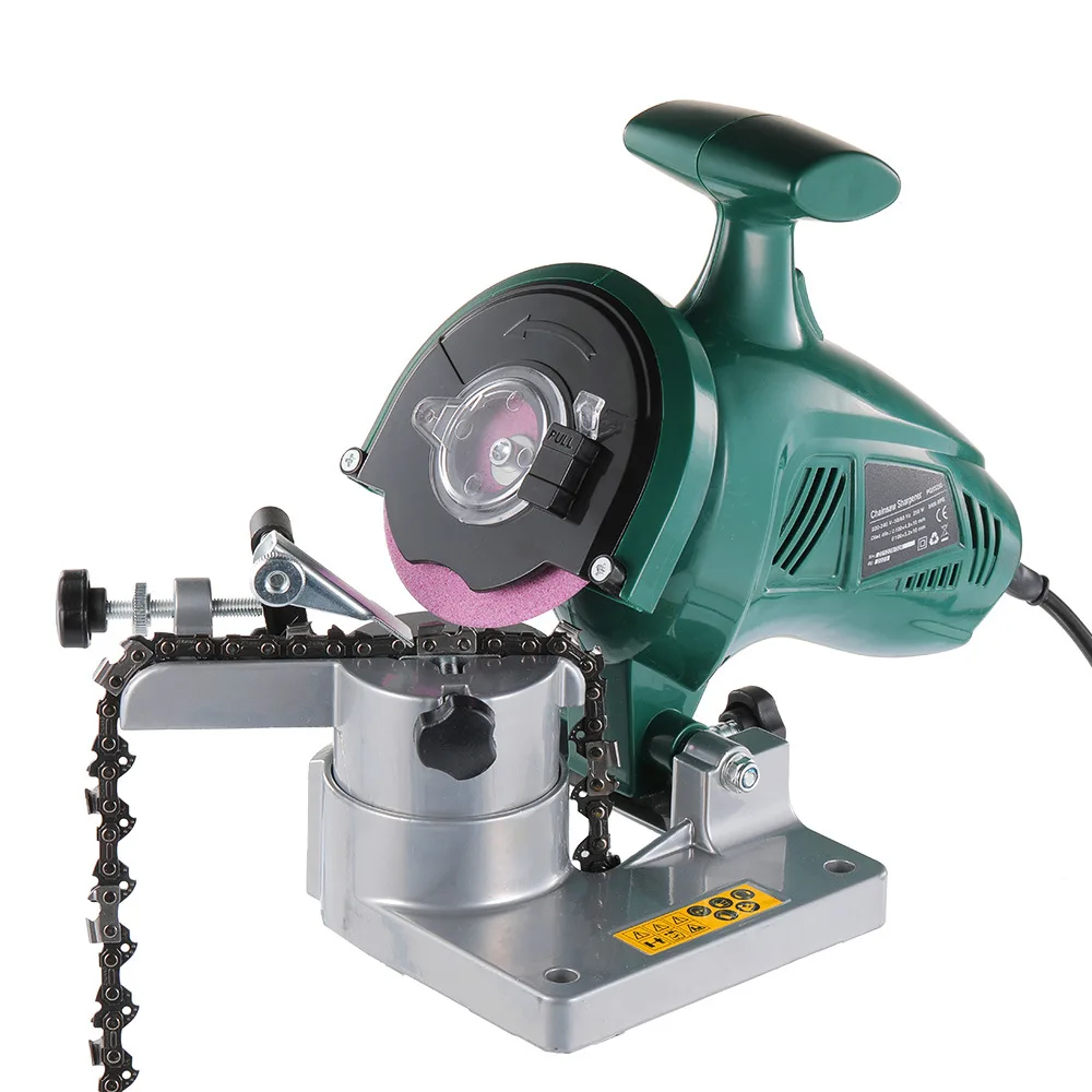 220V EU Plug Electric Chainsaw Chain Grinder All Copper Grinding Machine Tool for Home Garden Maintenance