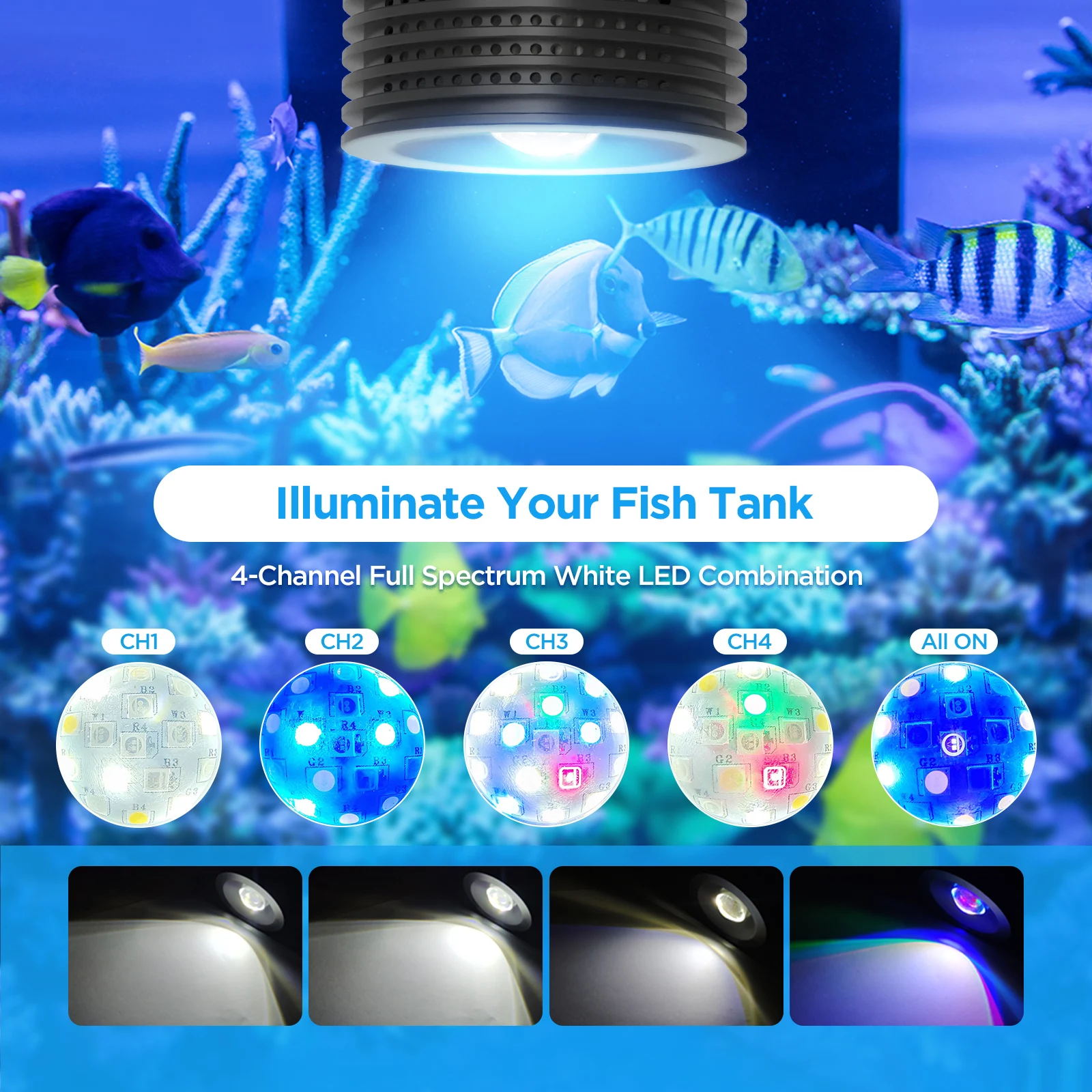 Lominie Asta 20 16W WiFi Marine LED Aquarium Light