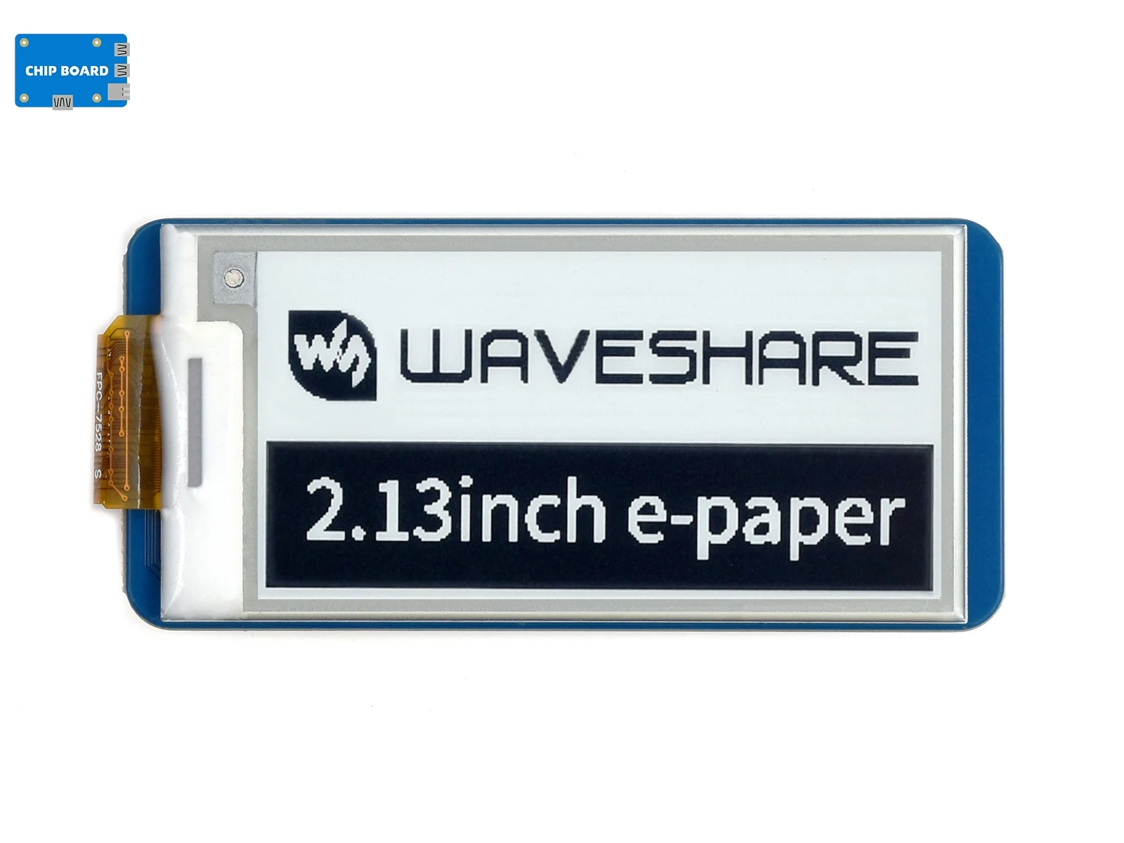 Waveshare 2.13Inch E-Papier E-Ink Display Module Voor Raspberry Pi Pico, 250*122, zwart/Wit, Spi