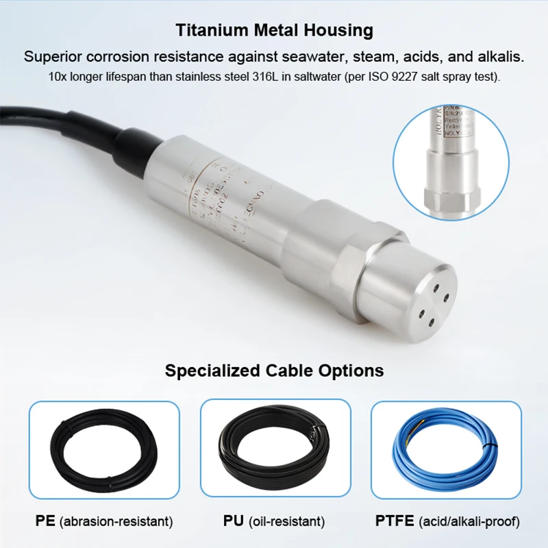 Sensore di livello dell'acqua per applicazioni marine e navi di alta qualità Holykell