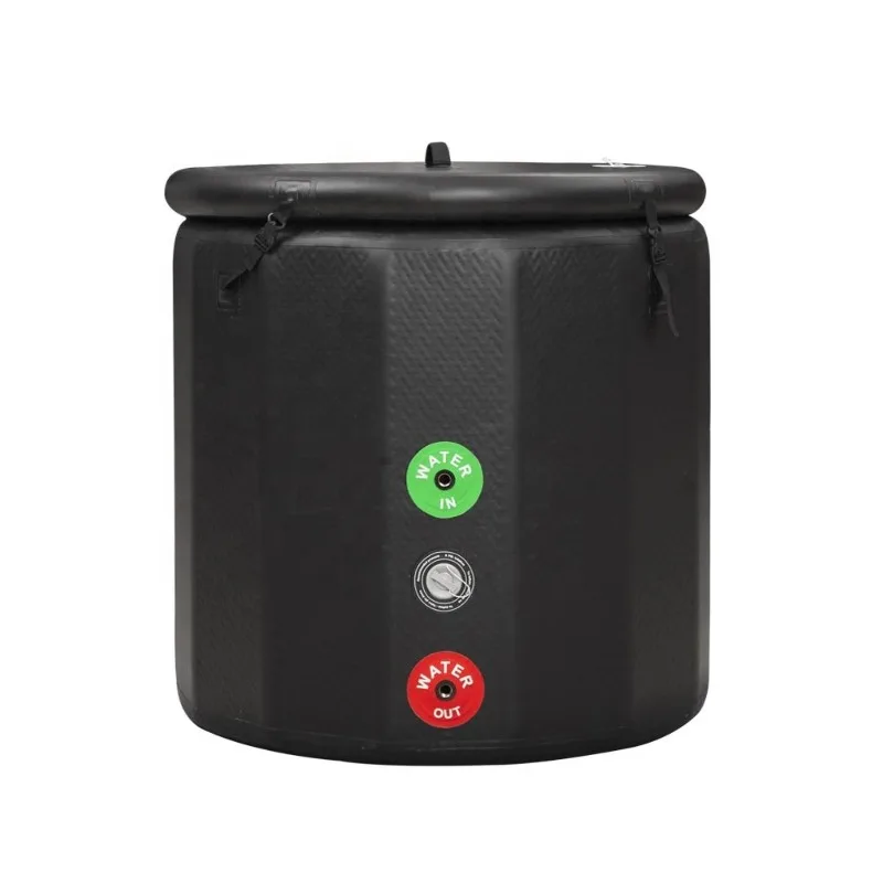 YTYINOptional Premium Chiller The Cold Pod Ice Bath Elite Recovery Cold Plunge Barrel With Lid For Athletes