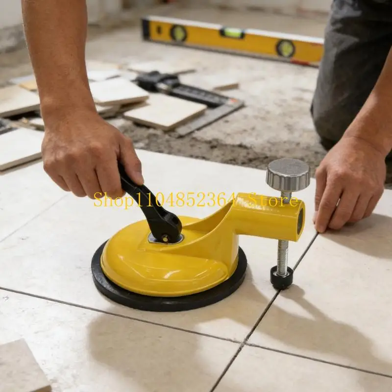 652F Tile Installation Tool Suction Cup Tensioner Ceramic Tile Leveler Marble Stone Strong Suction Lifting Fixing Accessories