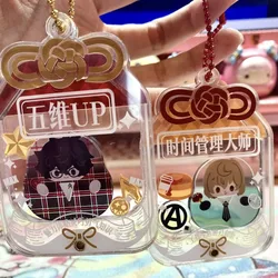 P5R Shaker Acrylic Amulet Amamiya Ren Anime Keychain Akechi Goro Acrylic Key Ring Cute Bag Pendant Kawaii Ornament Friend Gift