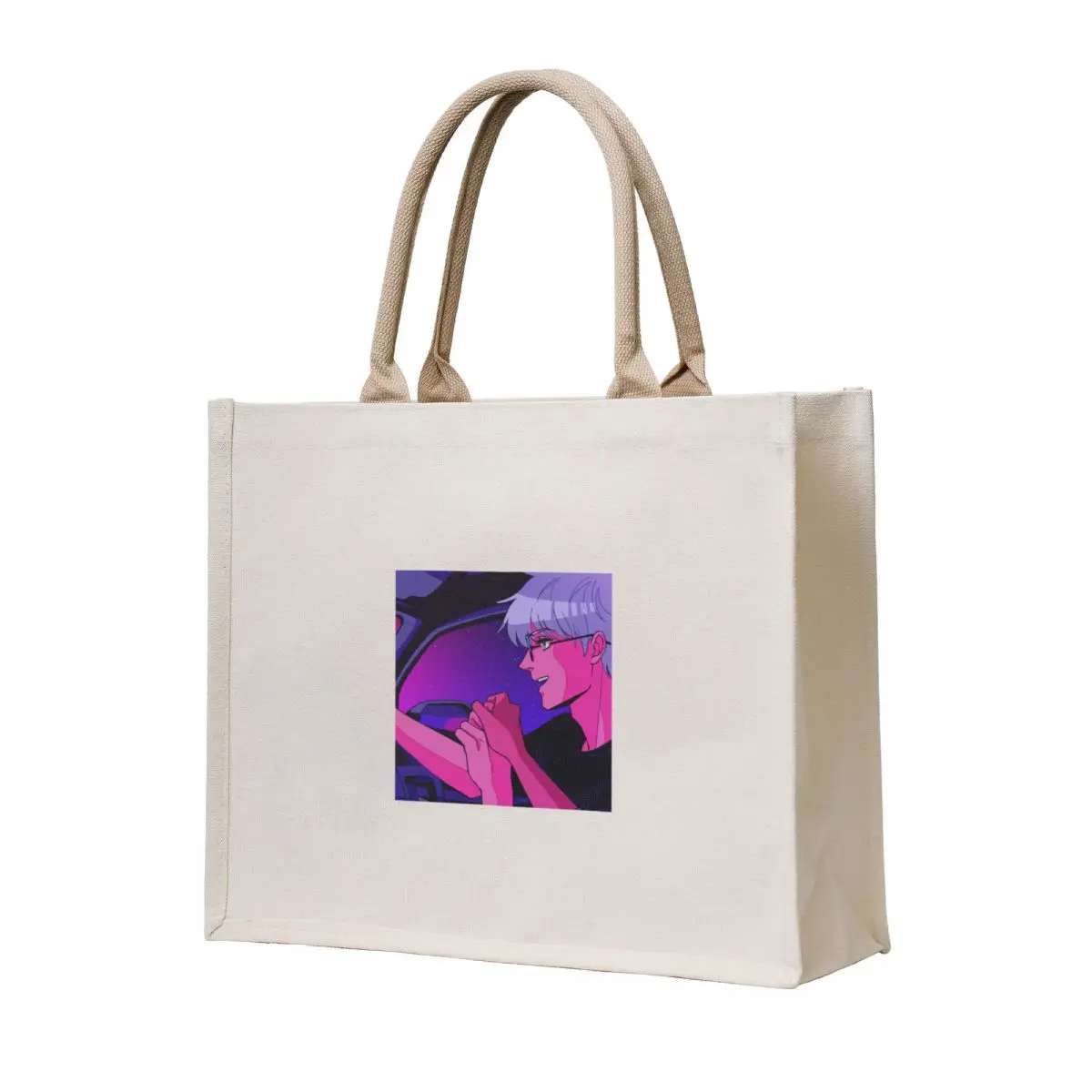 

Night Drive with Satoru (STICKER and Tote Bag Shopper Reusable bags eco pack