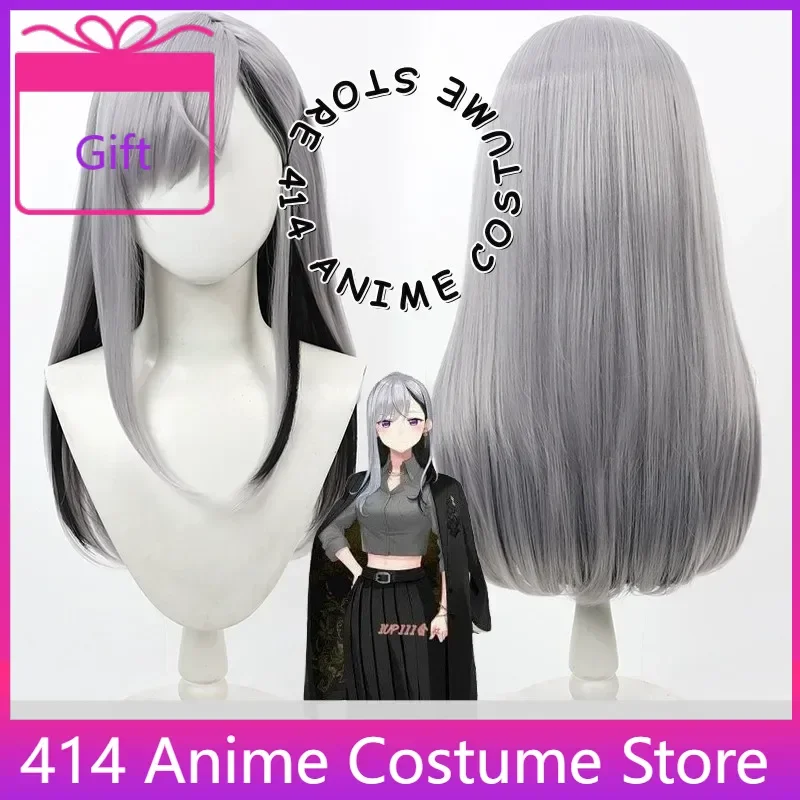 

Higuchi Kaede Cosplay Wig Anime Game Nijisanji VTuber Characters Party Wigs Role Play Costume Prop Synthetic Hair Headwear