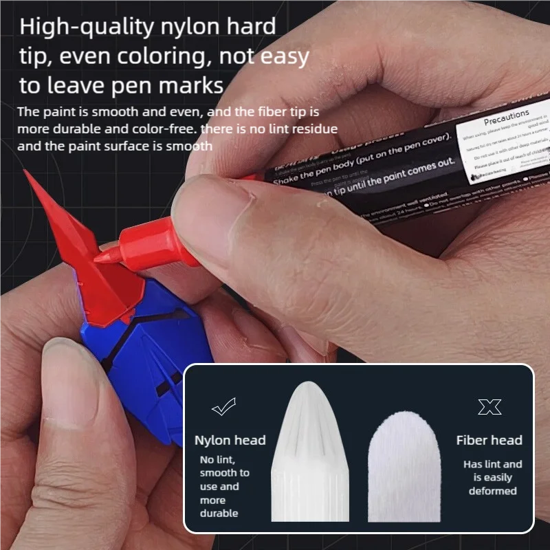 

Stedi Dual Brush Water Based Marker Pen for Gundam GK Model Coloring Tool Nylon Paint Coloring Pens