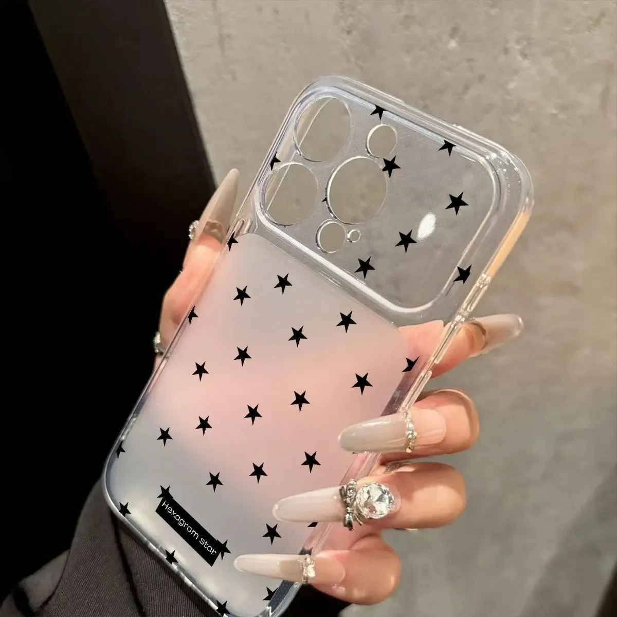 Volledig zwart scherm met ster - Phone Cases For Girls recensie en prijs