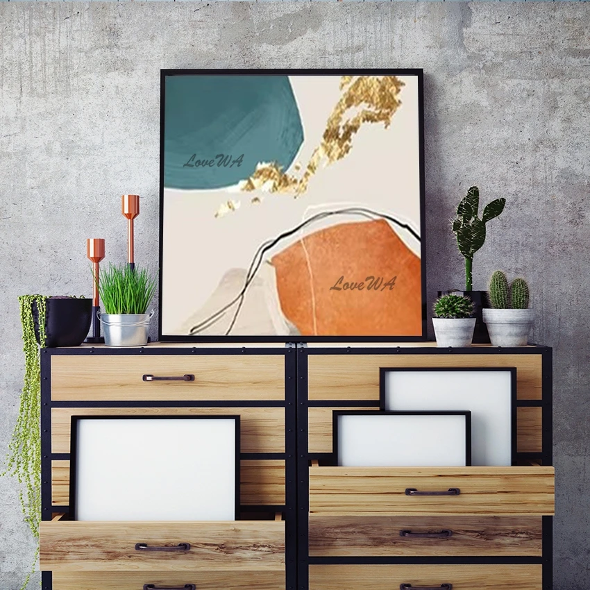 

Дизайн золотой фольги, ручная роспись, текстурированная абстрактная картина, современное холст большого размера, стена, безрамное офисное произведение искусства