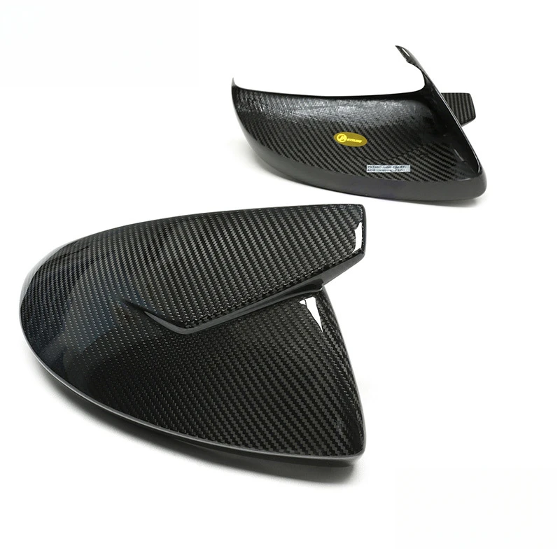 Geschikt voor Audi A6C8 A8S8 A7S7 S6 RS6 Droge Koolstofvezel ABT Hoorn Achteruitkijkspiegel Cover
