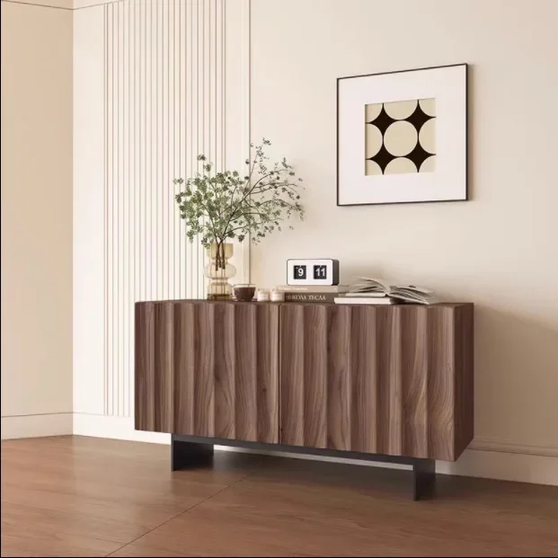 خزانة جانبية مموجة، مطعم، خزانة مشروبات للتخزين، خزانة قاعة مدخل المنزل، خزانة دلو الرياح الرملي من وابي #3