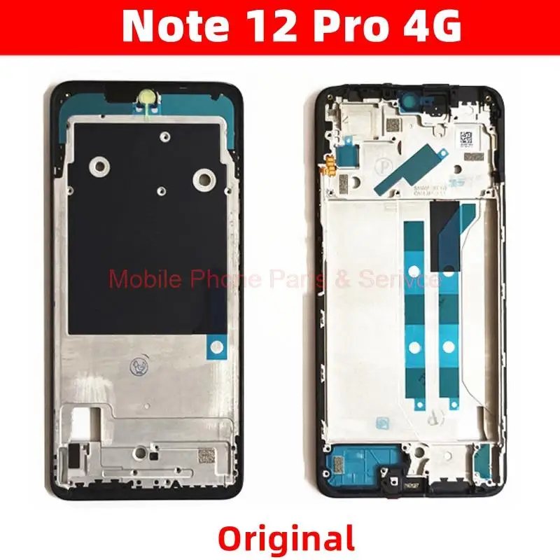 

For Xiaomi Redmi Note 12 Pro 4G ‎2209116AG, 2209116AG LCD Front Frame Middle Housing Bezel Chassis Smartphone Repair Parts