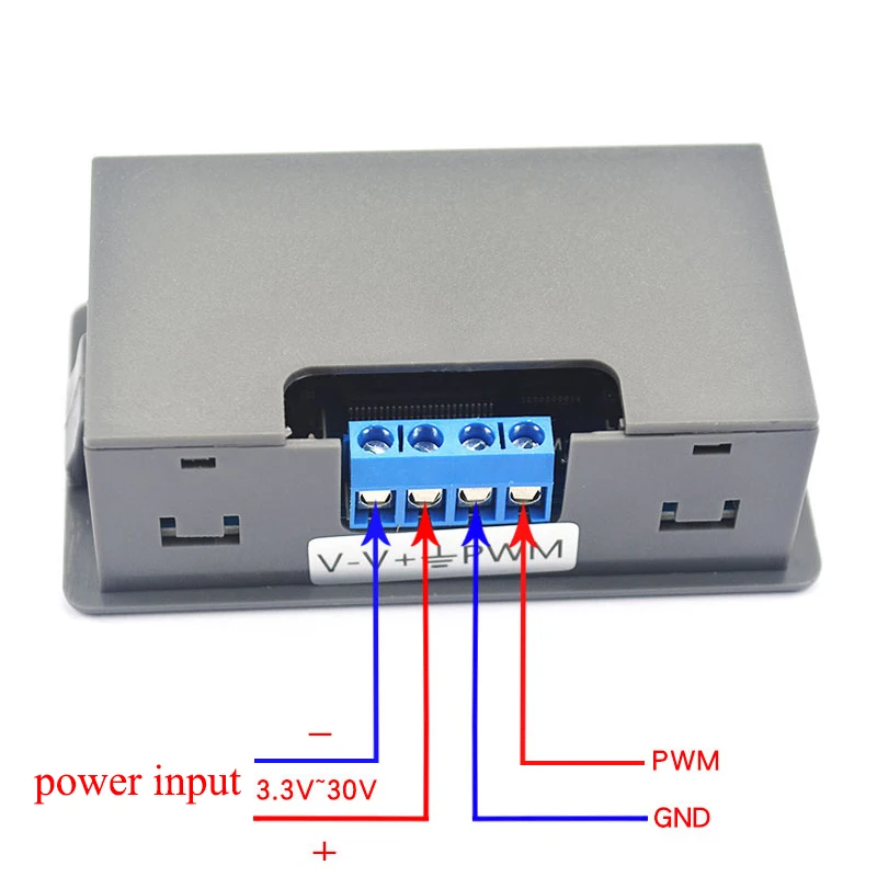Imagem -06 - Gerador de Sinal Retangular de Onda Quadrada Ajustável Relação de Trabalho de Frequência de Pulso Pwm com Display Digital de 1hz150khz