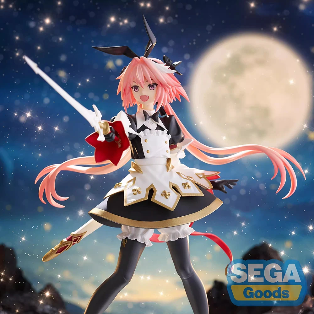 Em estoque sega figoriszm astolfo (destino/grande pedido) excelente 21cm anime modelo figura ornamento brinquedos