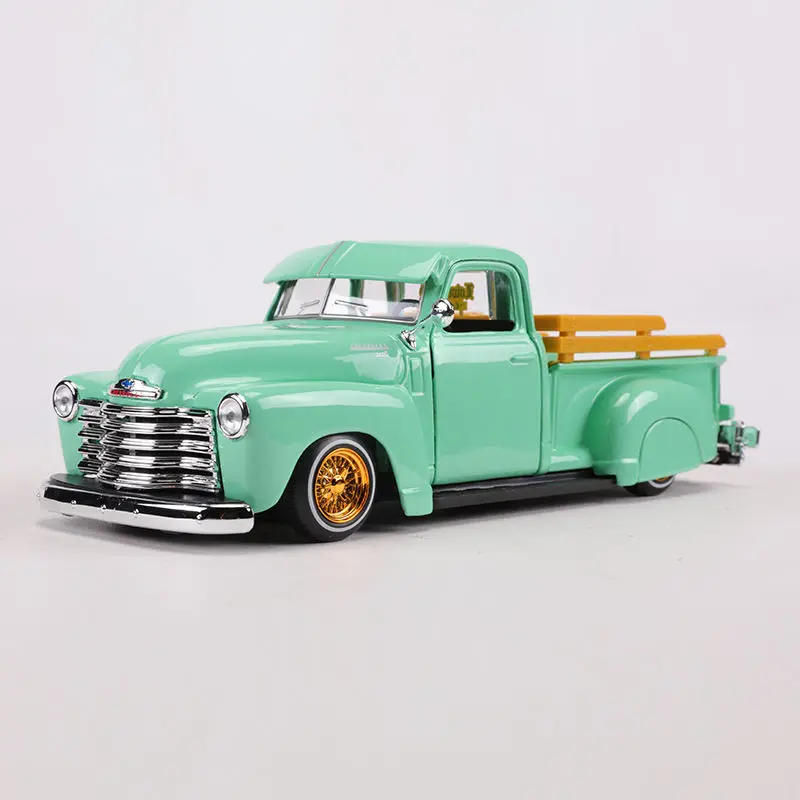 Meritor Figure 1:24 1950 Chevrolet Corvette 3100 Pickup Truck Simulation Alloy Car Model Ornaments Boys Collection Gift