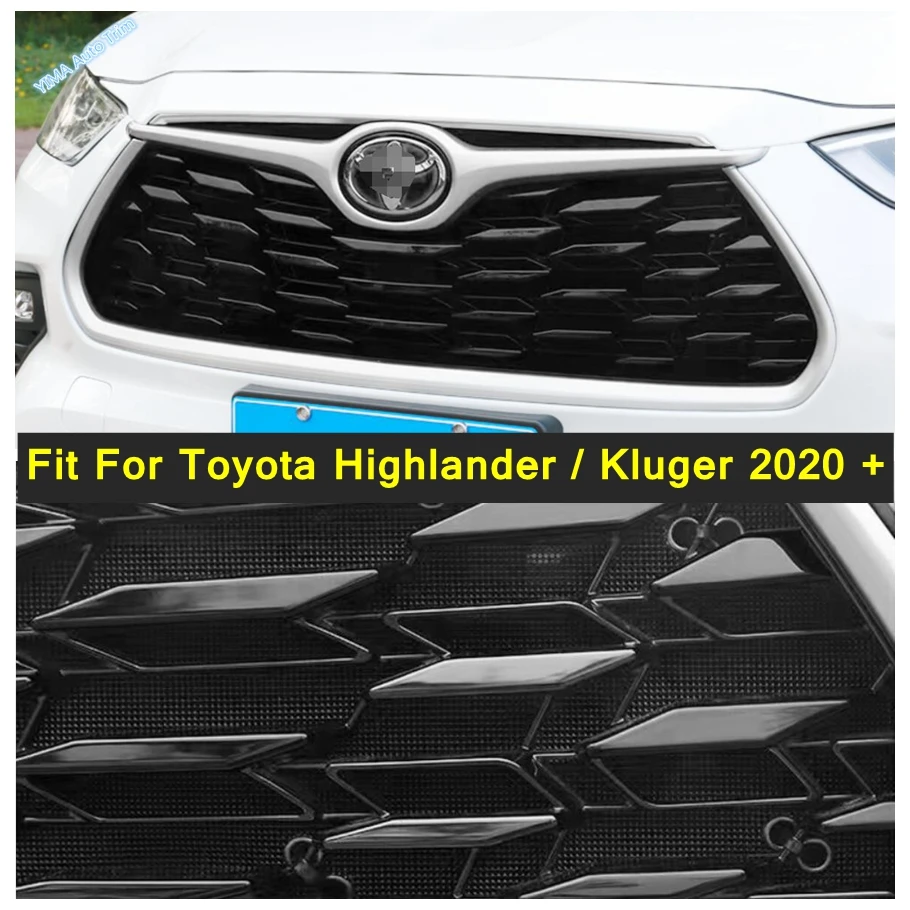 

Car Front Grille Insert Net Screening Mesh Insect-Proof Protector Accessories Fit For Toyota Highlander / Kluger 2020 - 2022