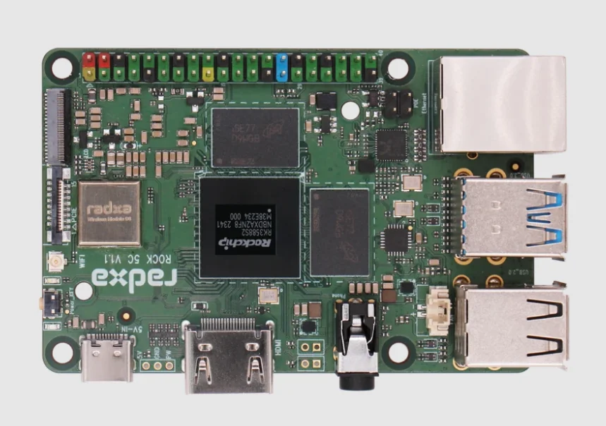 Radxa ROCK 5C RK3588S2/RK3582 Wifi 6 & BT 5 - Image 2