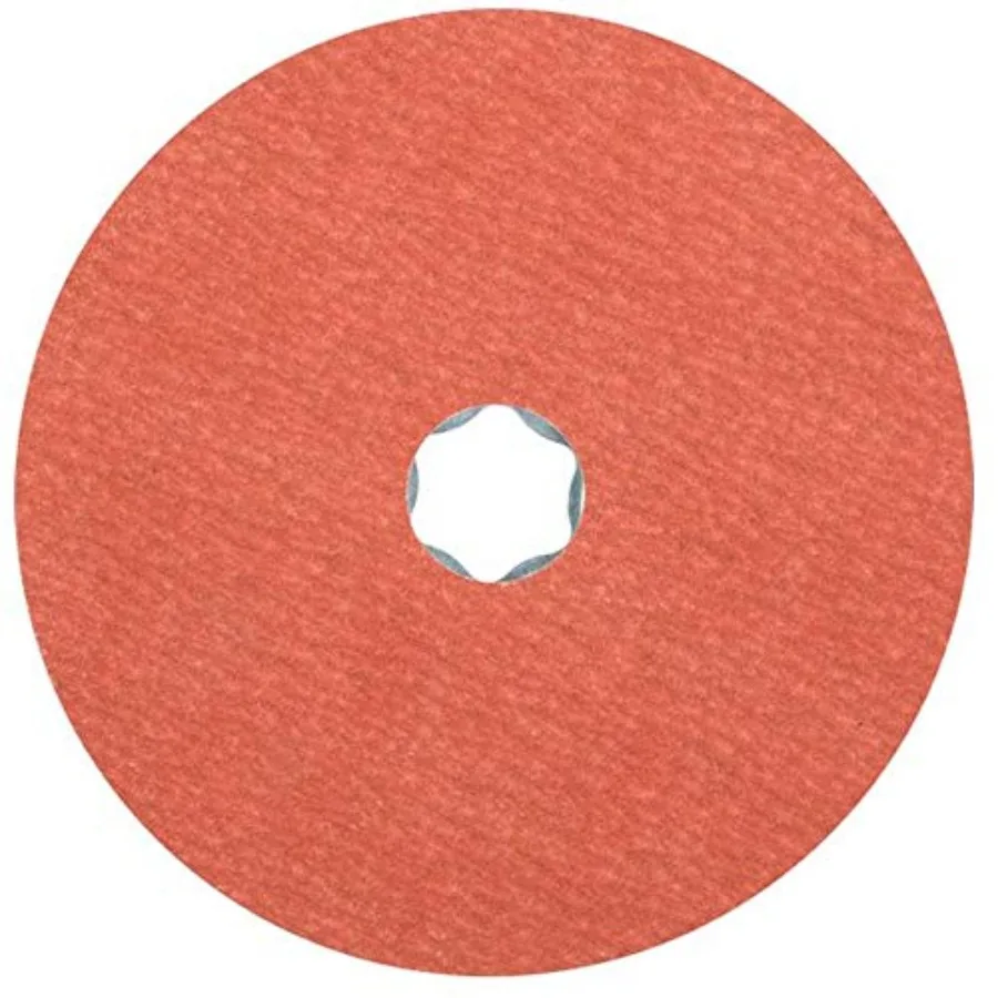 

COMBICLICK Fibre Disc 25 pc. 5 inch dia. 120 grit Aluminum Oxide A-COOL 40314 - for universal grinding work from fine to very f