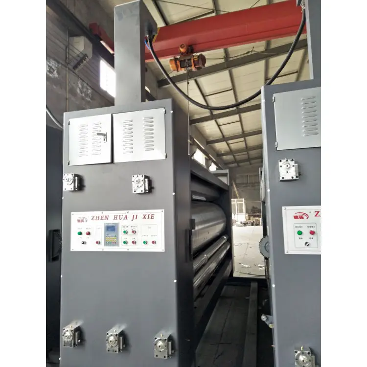 Chain Feeder Corrugated Printing Machine 2 Colour Corrugated Flexo Printing Machine