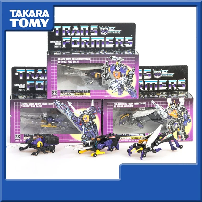 The Transformations Generation 1 Classic Reissue Version Decepticons Insecticon Action Figure Deformable Collection Toys Gift