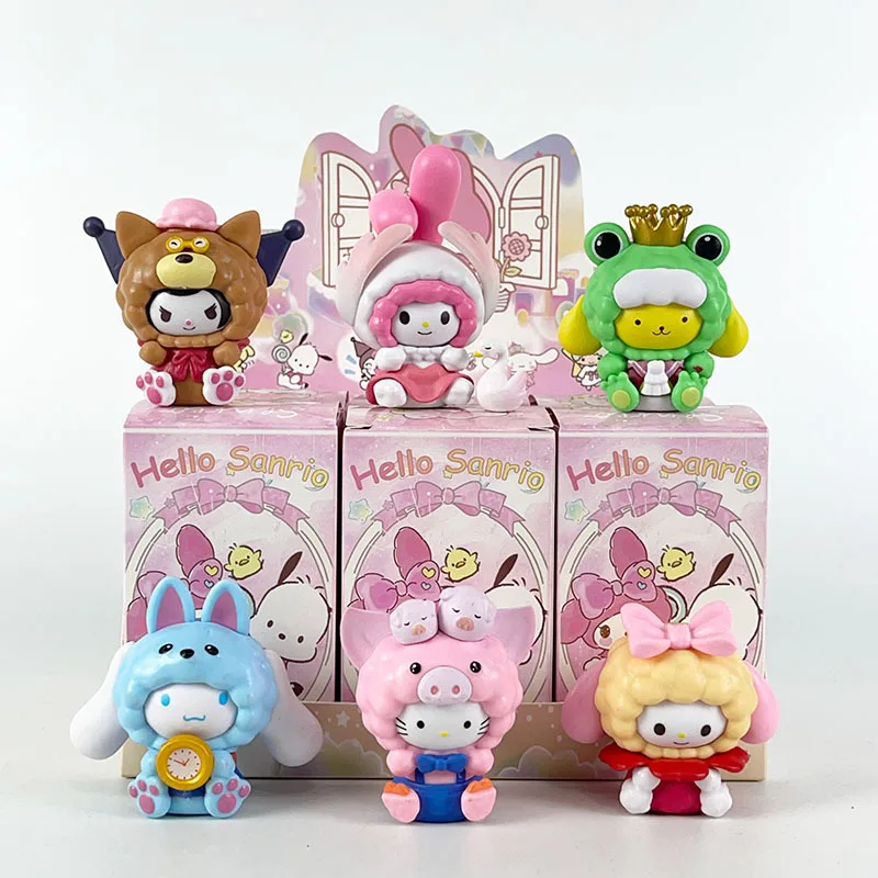 

9th generation 6 Melody fairy tale series toy doll cute girl heart cake baking decorative ornament can be loaded on the car