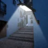 Applique Murale Solaire à LED pour l'Extérieur, Éclairage de Sécurité Étanche, avec Montage, Trois Modes % 4