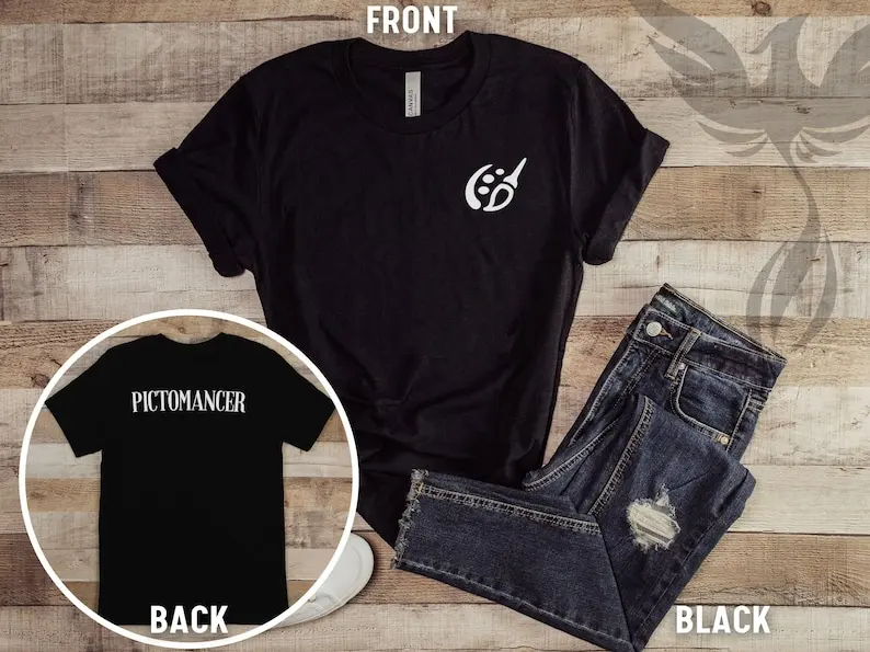 FFXIV Pictomancer Logo Short Sleeve Tee with 