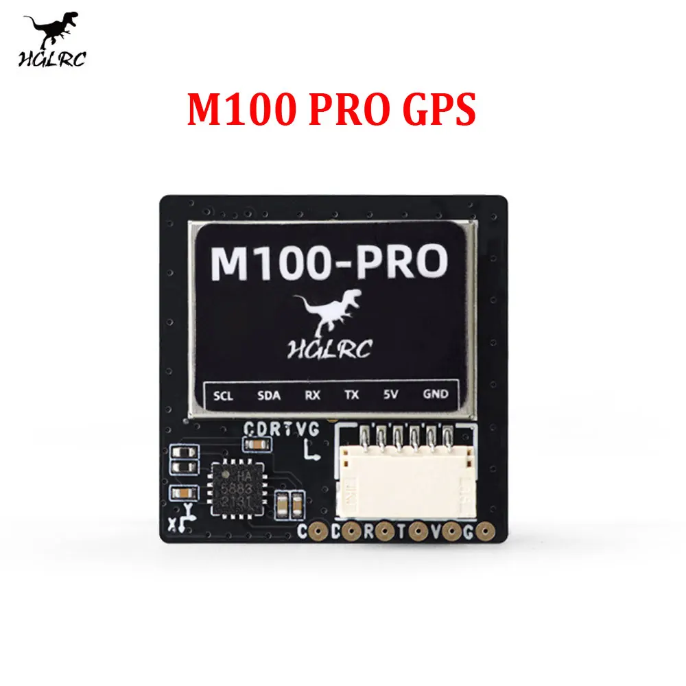

HGLRC M100 PRO GPS-чип B101, чип протокола 10-го поколения QMC5883L, компас для FPV Racing, дронов для фристайла